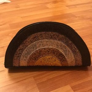 Sequined crossbody bag